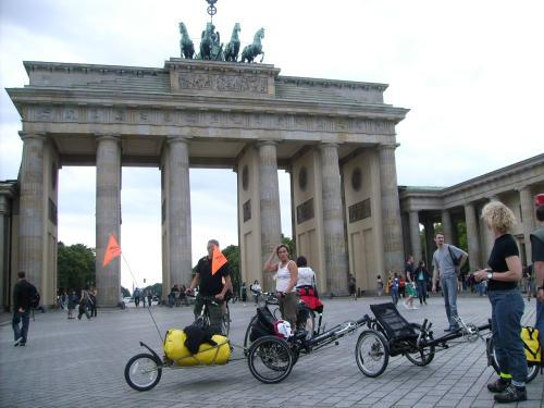 das Brandenburger Tor in Berlin